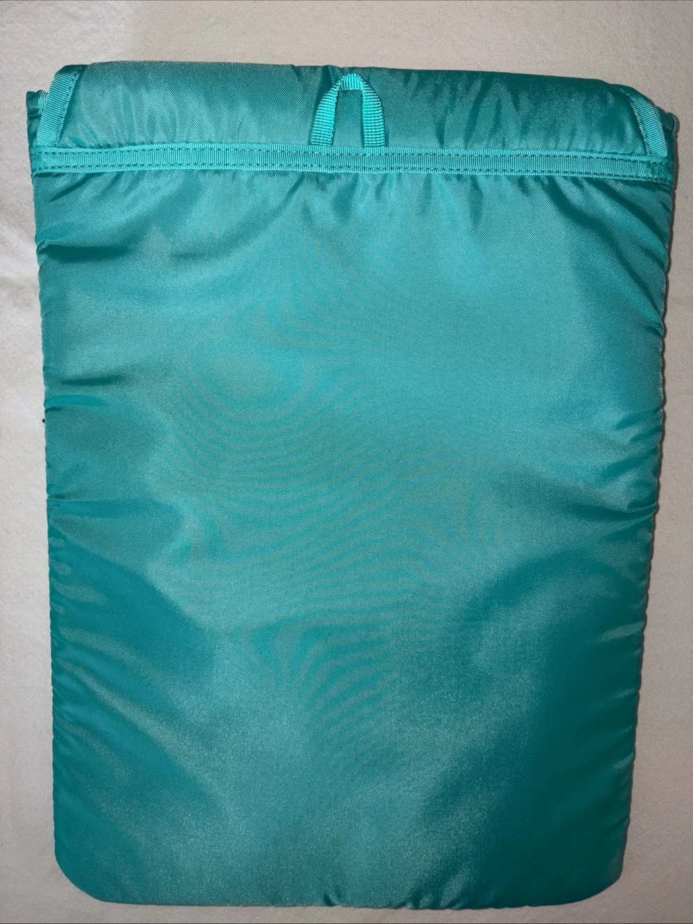 Patagonia Refugio Padded Laptop Sleeve for Backpack Mesh Pocket Teal 15” x 11”